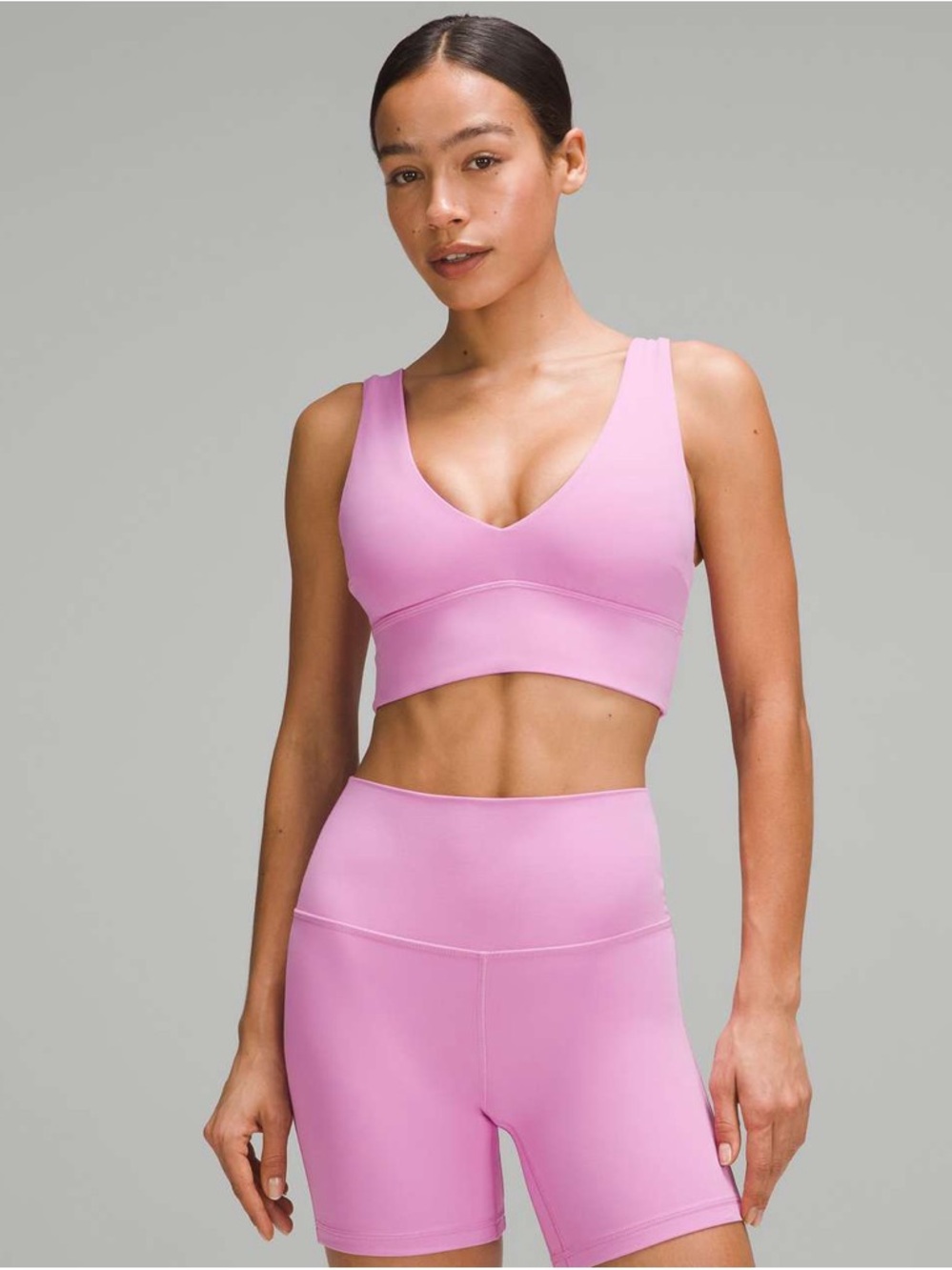 Lululemon | Align V-Neck Bra Size 4 *Light Support, C/D Cup Dahlia Mauve 2023